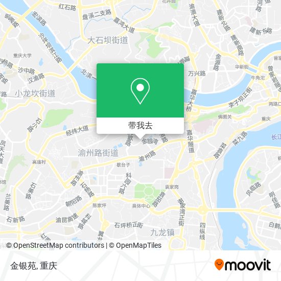 金银苑地图