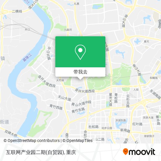 互联网产业园二期(自贸园)地图
