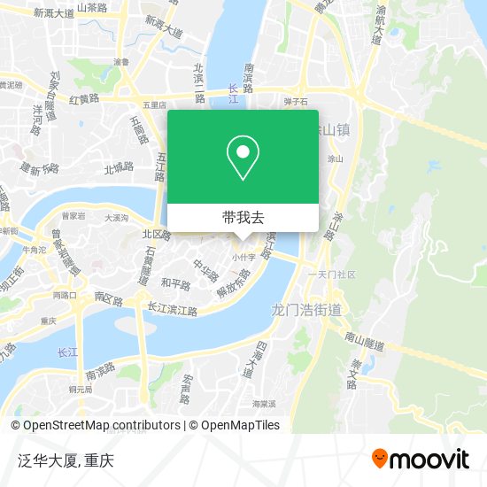 泛华大厦地图