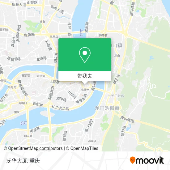 泛华大厦地图