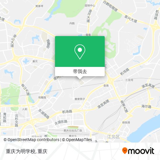 重庆为明学校地图