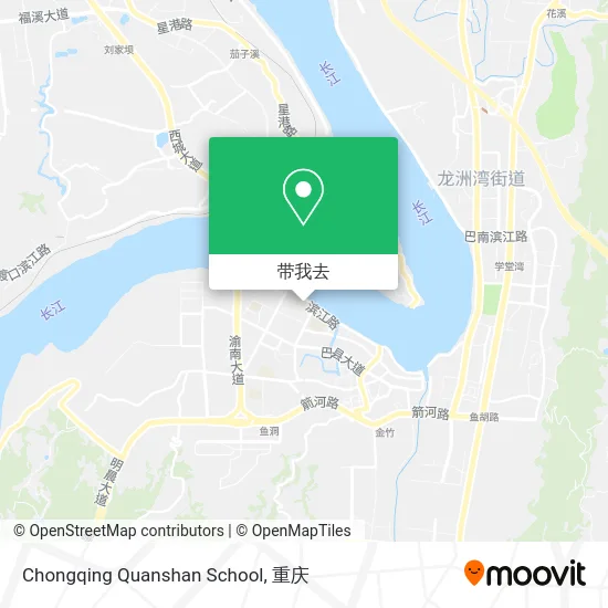 Chongqing Quanshan School地图