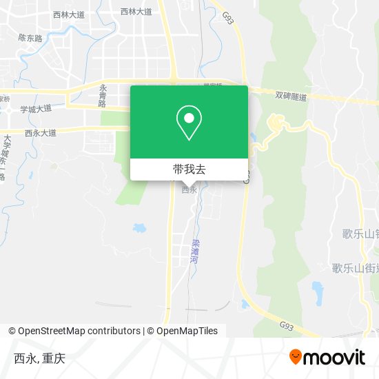 西永地图