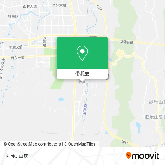 西永地图
