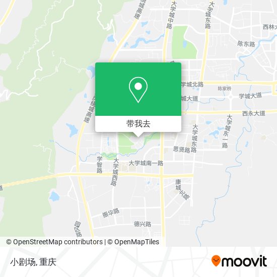 小剧场地图