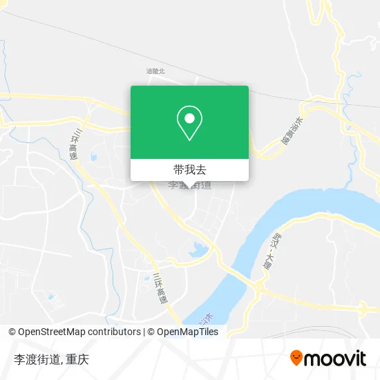 李渡街道地图