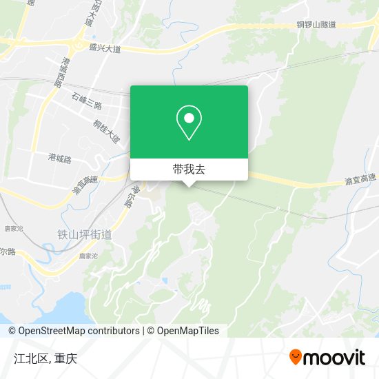 江北区地图