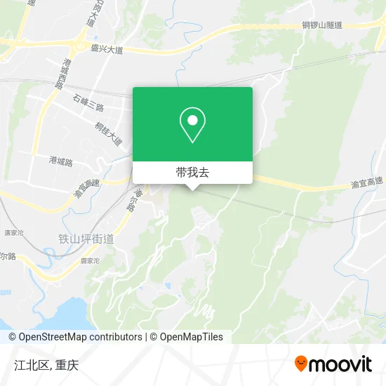 江北区地图