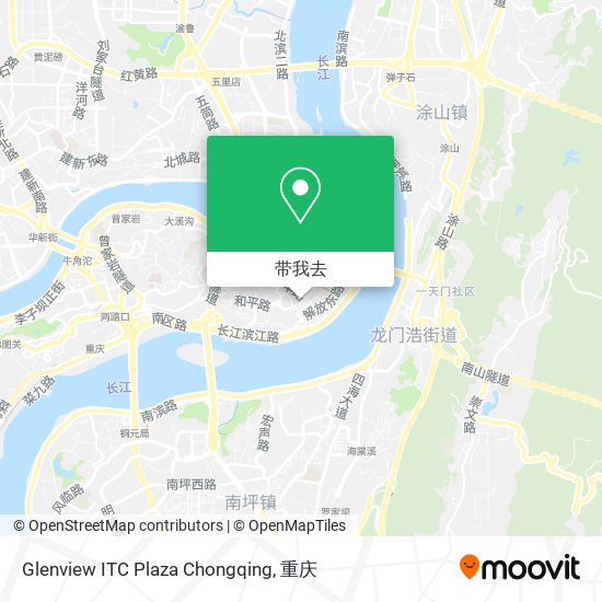 Glenview ITC Plaza Chongqing地图