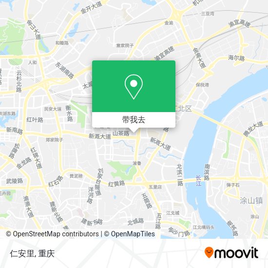 仁安里地图