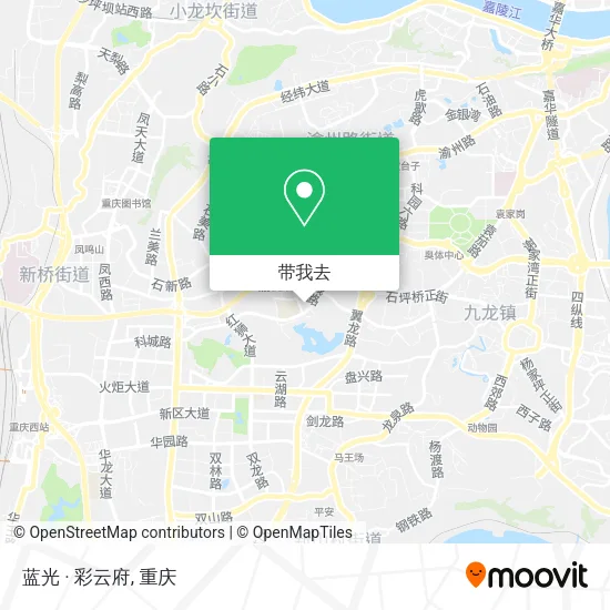 蓝光 · 彩云府地图
