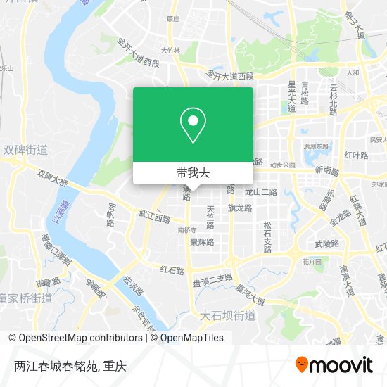 两江春城春铭苑地图