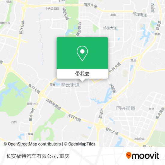 长安福特汽车有限公司地图