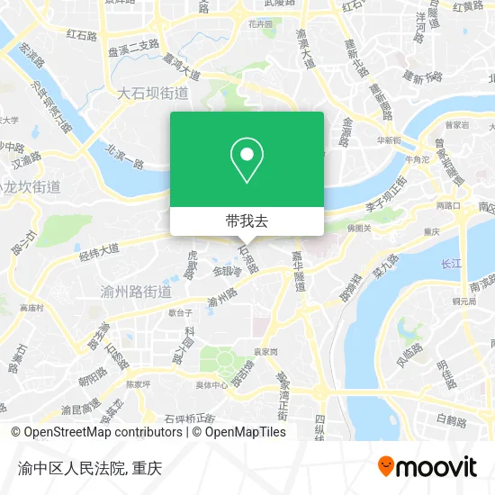渝中区人民法院地图