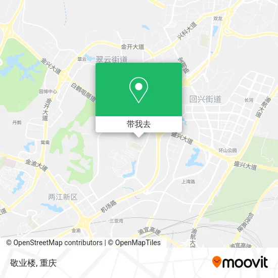 敬业楼地图