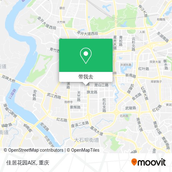 佳居花园A区地图