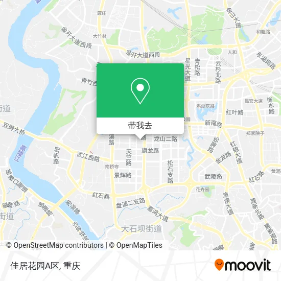 佳居花园A区地图