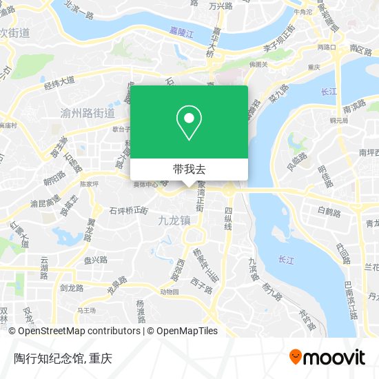 陶行知纪念馆地图