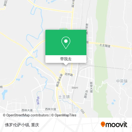佛罗伦萨小镇地图