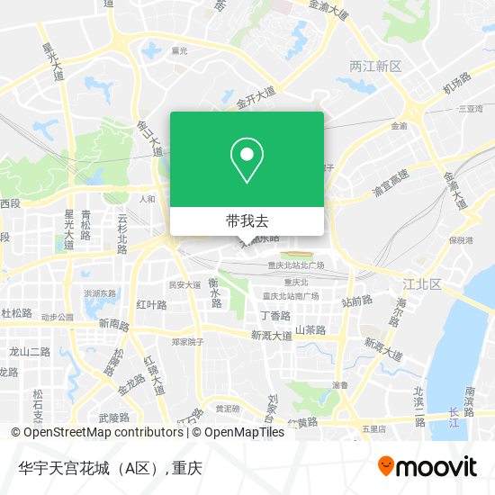 华宇天宫花城（A区）地图