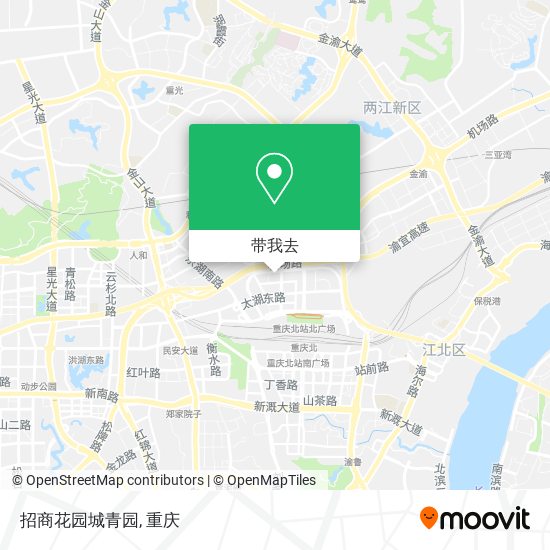 招商花园城青园地图