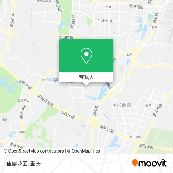 佳鑫花园地图