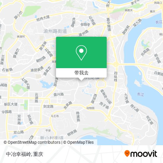 中冶幸福岭地图
