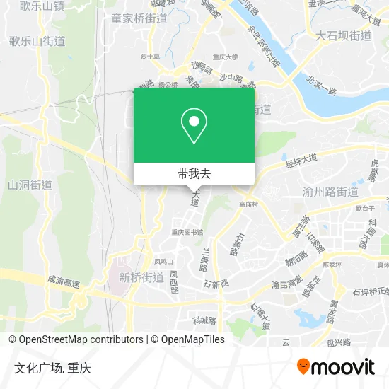 文化广场地图