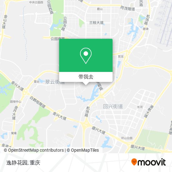 逸静花园地图