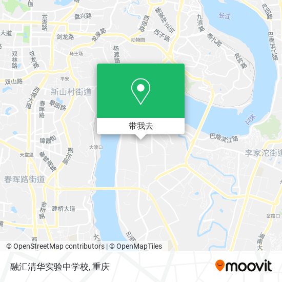 融汇清华实验中学校地图