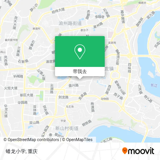蟠龙小学地图