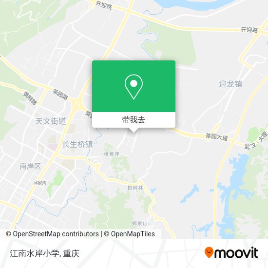 江南水岸小学地图