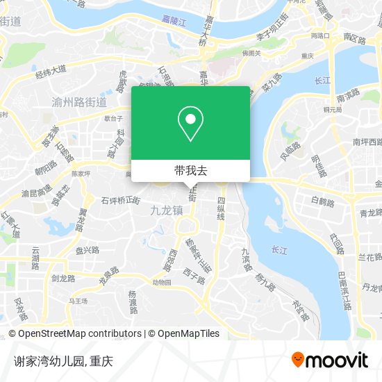 谢家湾幼儿园地图