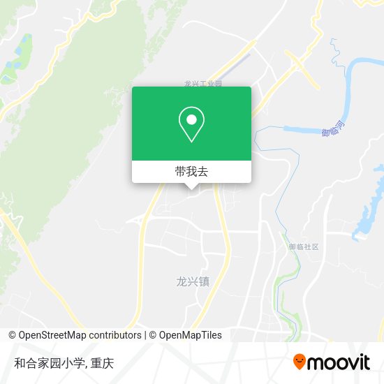 和合家园小学地图