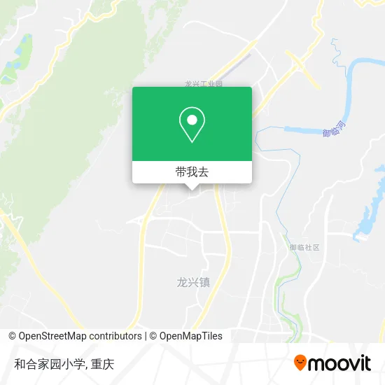 和合家园小学地图