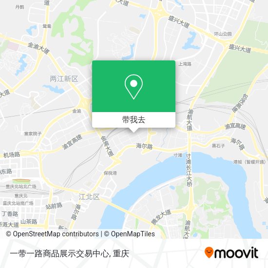 一带一路商品展示交易中心地图