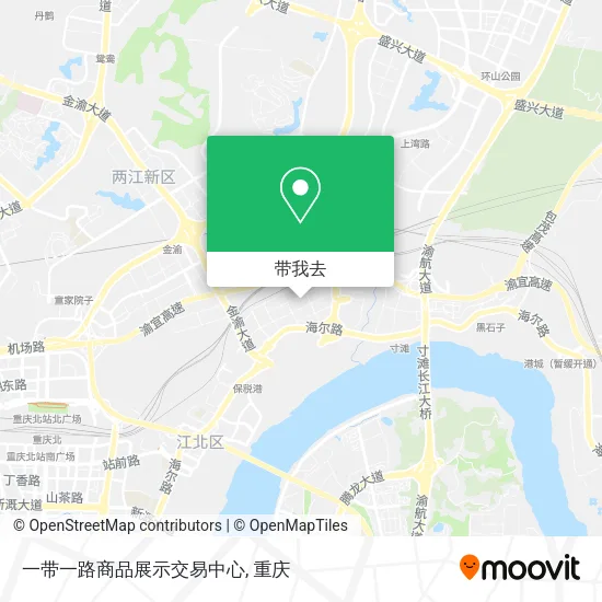 一带一路商品展示交易中心地图
