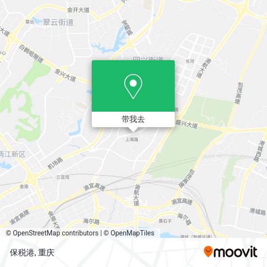 保税港地图