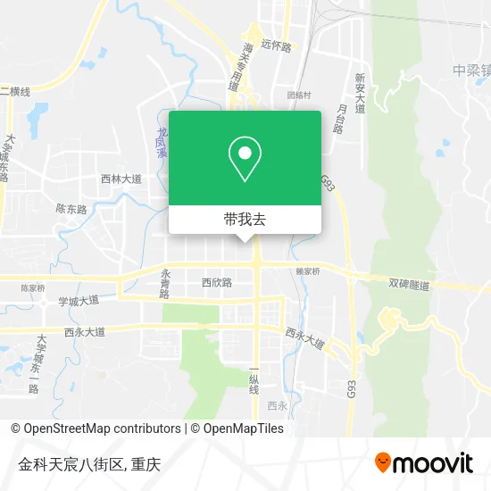 金科天宸八街区地图