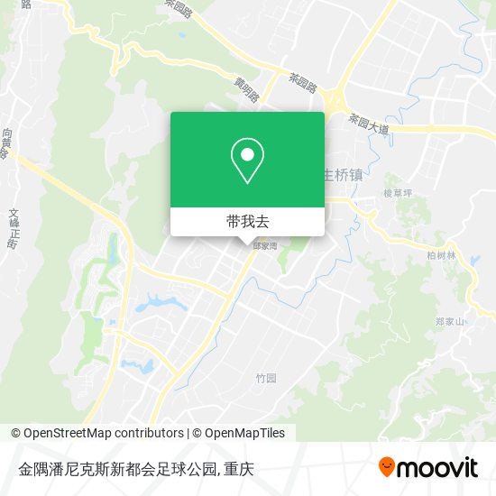 金隅潘尼克斯新都会足球公园地图