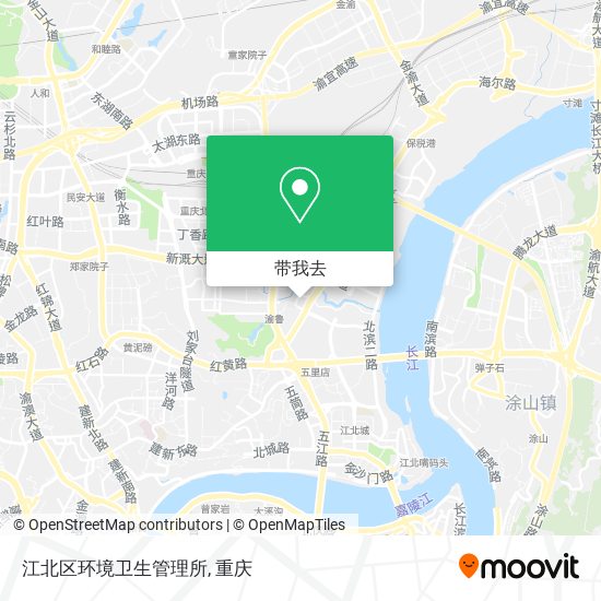 江北区环境卫生管理所地图