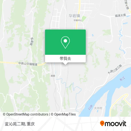 蓝沁苑二期地图