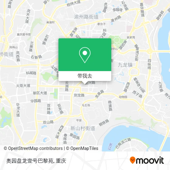 奥园盘龙壹号巴黎苑地图