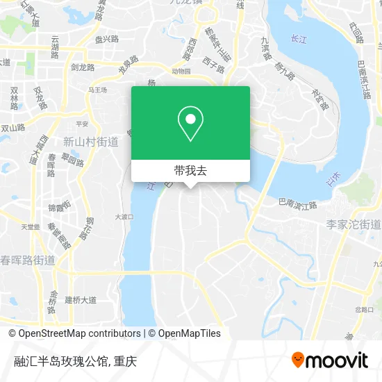 融汇半岛玫瑰公馆地图