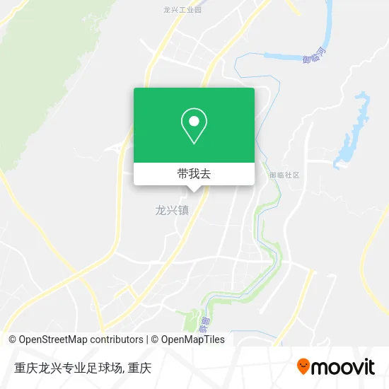 重庆龙兴专业足球场地图