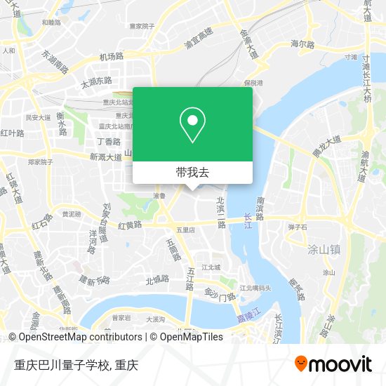 重庆巴川量子学校地图