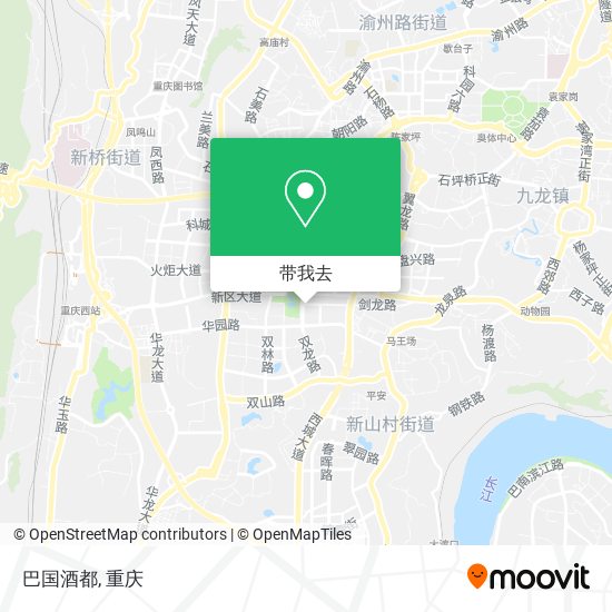 巴国酒都地图