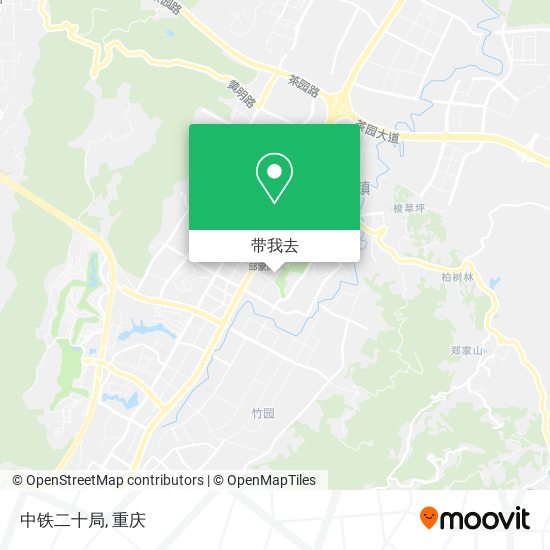 中铁二十局地图