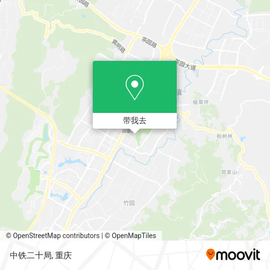 中铁二十局地图