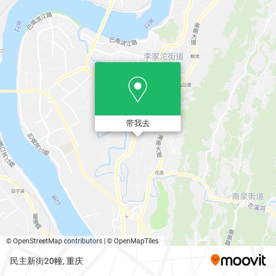 民主新街20幢地图